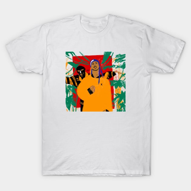 The Villain and the beat T-Shirt by MC Blue Matter